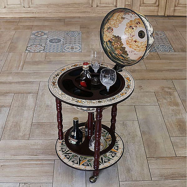 Глобус бар підлоговий 33001W-R-0