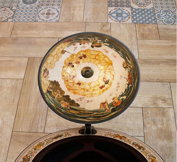 Глобус бар підлоговий 33001W-R-5