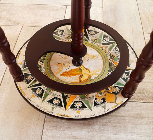 Глобус бар підлоговий 33001W-R-8