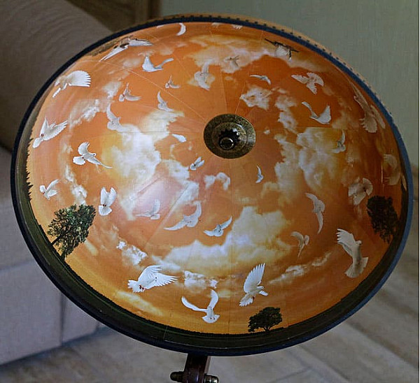 Глобус бар настольный 33002N Зодиак-5