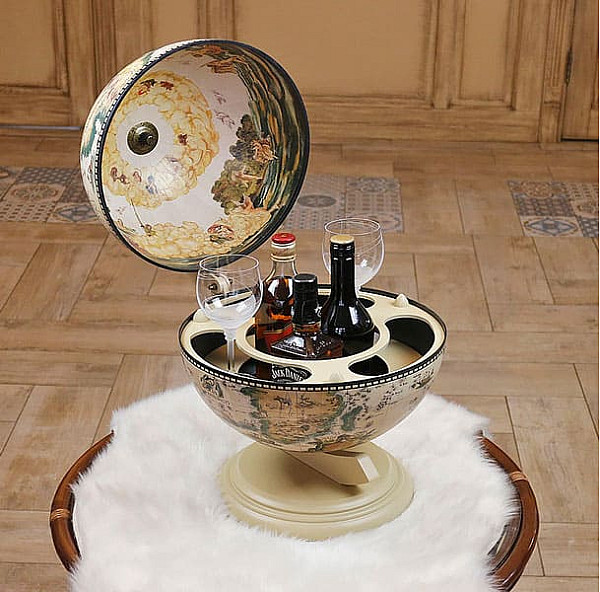 Глобус бар настольный 33002W-0