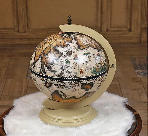 Глобус бар настольный 33002W-6
