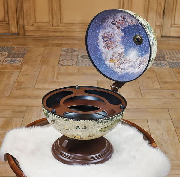 Глобус бар настольный 33002NCG33-2