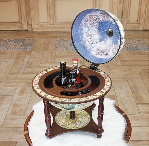 Глобус бар настольный 33006NCG33-0