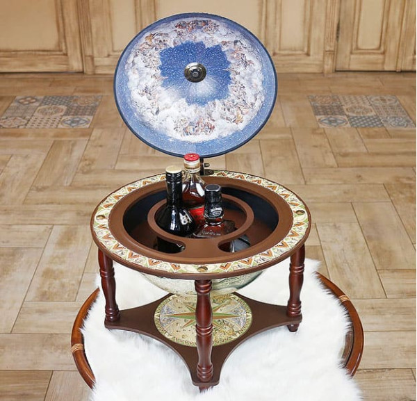 Глобус бар настольный 33006NCG33-1