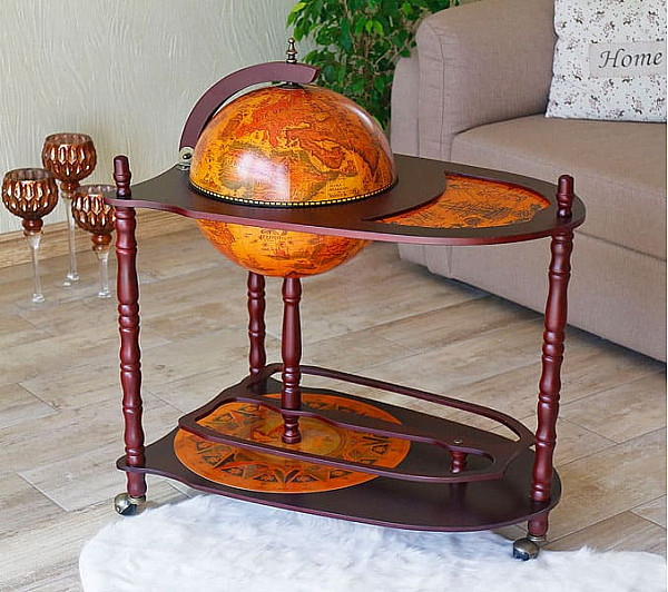 Глобус бар зі столиком 33035R-2