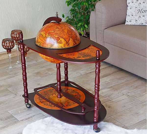 Глобус бар зі столиком 33035R-4