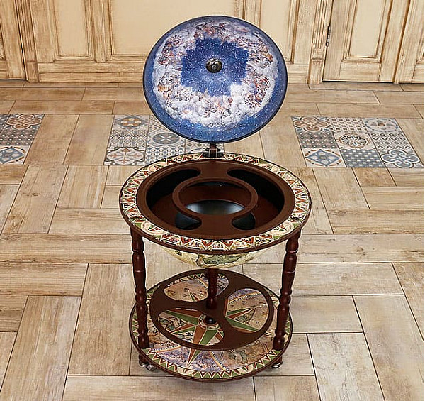 Глобус бар підлоговий 40001NCG40-2