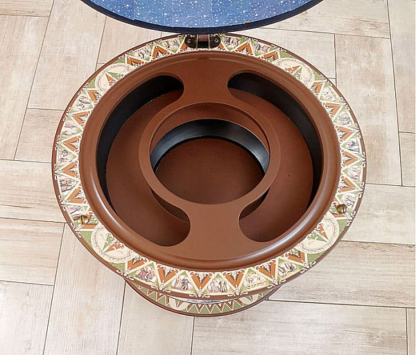 Глобус бар підлоговий 40001NCG40-6