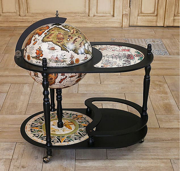 Глобус бар зі столиком 42004W-B Китай Глобус бар зі столиком 42004W-B Китай-1