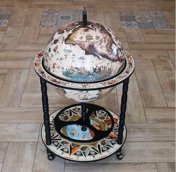 Глобус бар напольный 45001W-B Китай-4