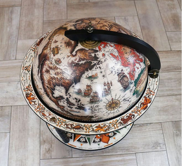 Глобус бар напольный 45001W-B Китай-7