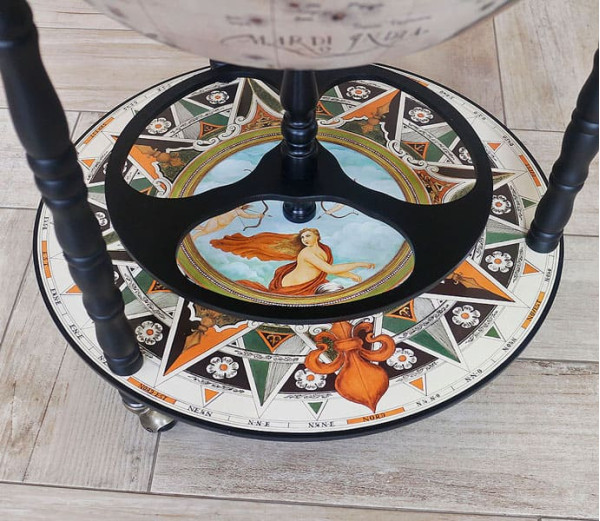 Глобус бар напольный 45001W-B Китай-8