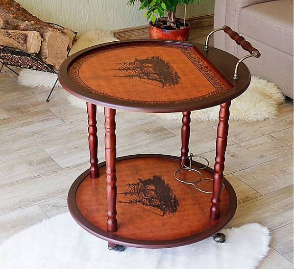 Столик бар круглий TCS001-M-1