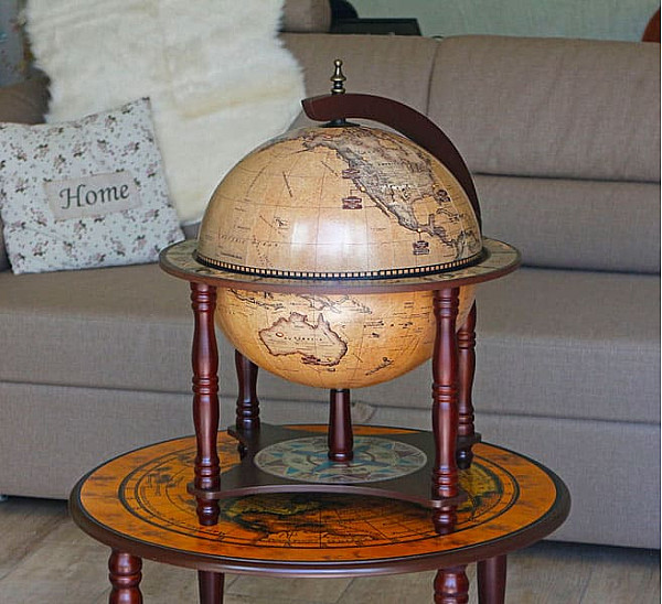 Глобус настільний бар 33006N Зодіак-3