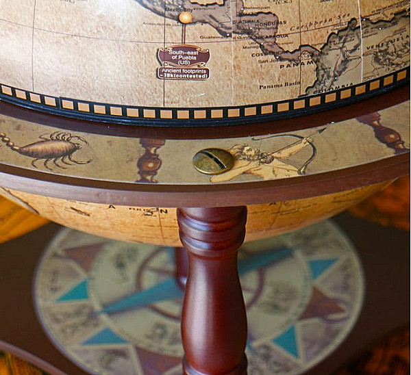 Глобус настільний бар 33006N Зодіак-5