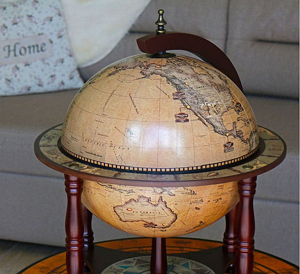 Глобус настільний бар 33006N Зодіак-4