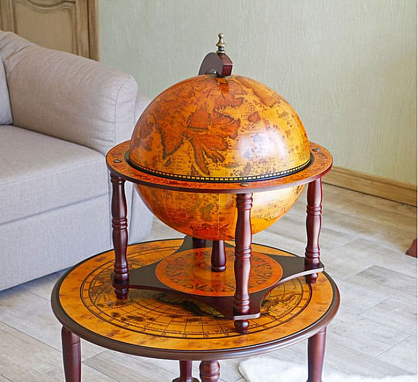 Глобус бар настольный 33006R-2