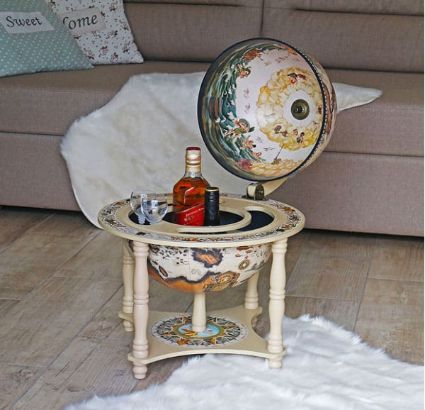 Глобус бар настільний 33006W-0