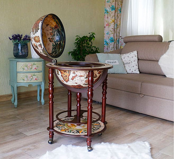 Глобус бар підлоговий 40003WN13-1