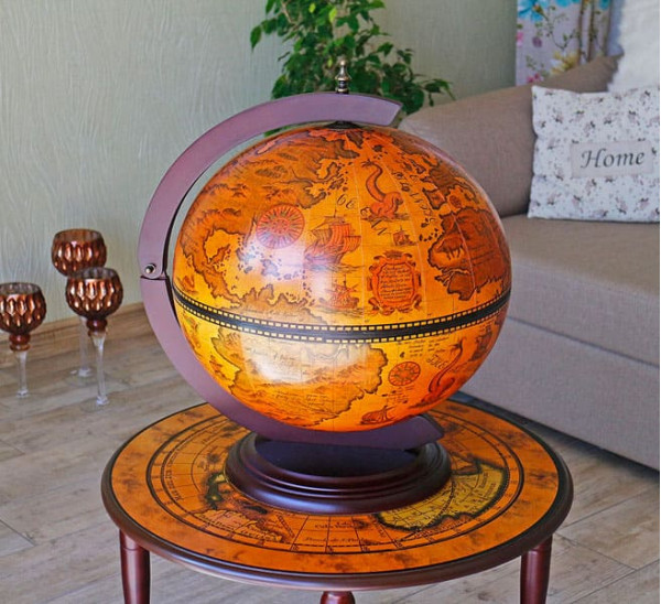 Глобус бар настільний 42002R-3
