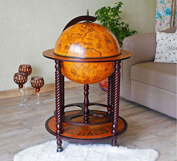 Глобус бар напольный 45043R-0