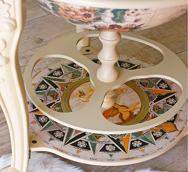 Глобус бар напольный 45045W-M-4