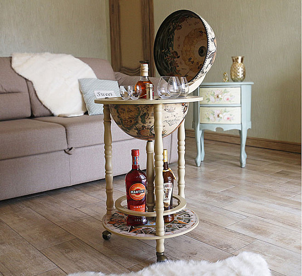 Глобус бар підлоговий 33001W-1