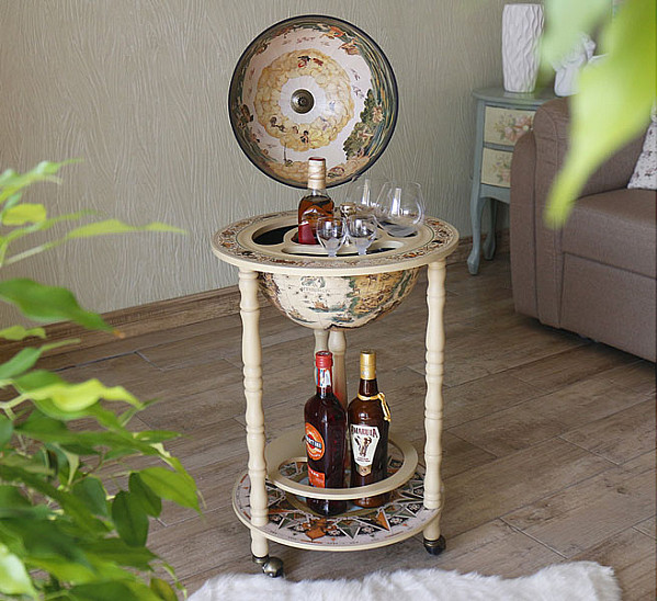 Глобус бар підлоговий 33001W-0