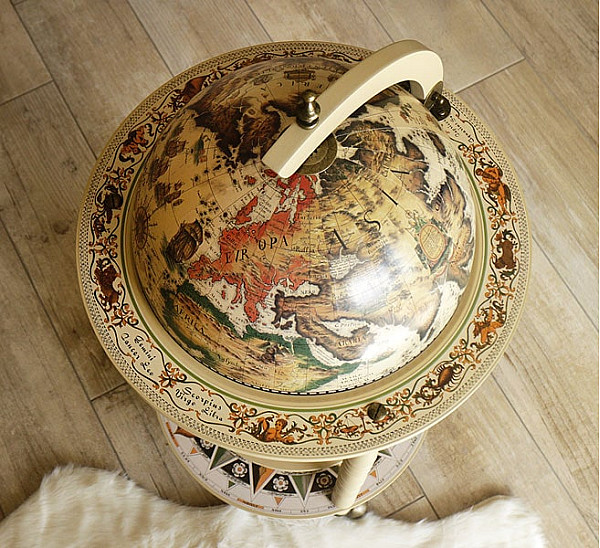 Глобус бар підлоговий 33001W-6