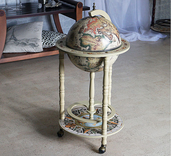 Глобус бар підлоговий 33001W-14