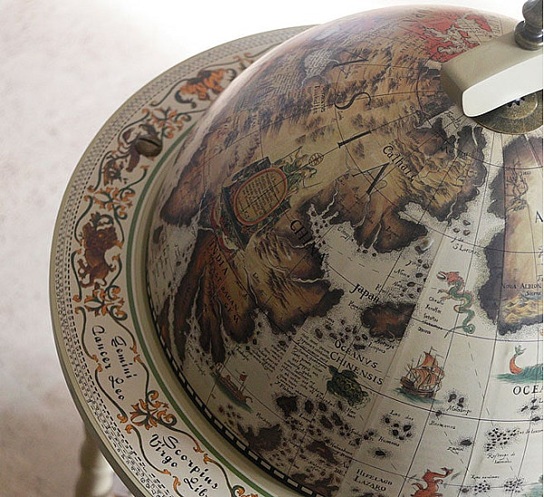 Глобус бар підлоговий 33001W-12