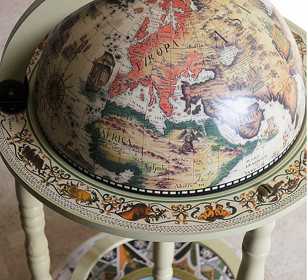 Глобус бар підлоговий 33001W-11