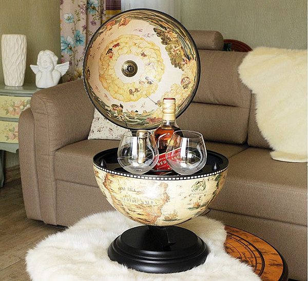 Глобус бар настольный 33002W-B Глобус бар настольный 33002W-B-1