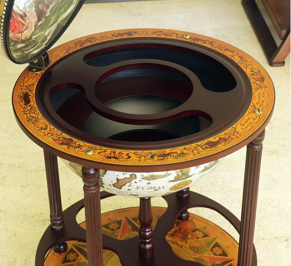 Глобус бар підлоговий 42003W-R Китай-13