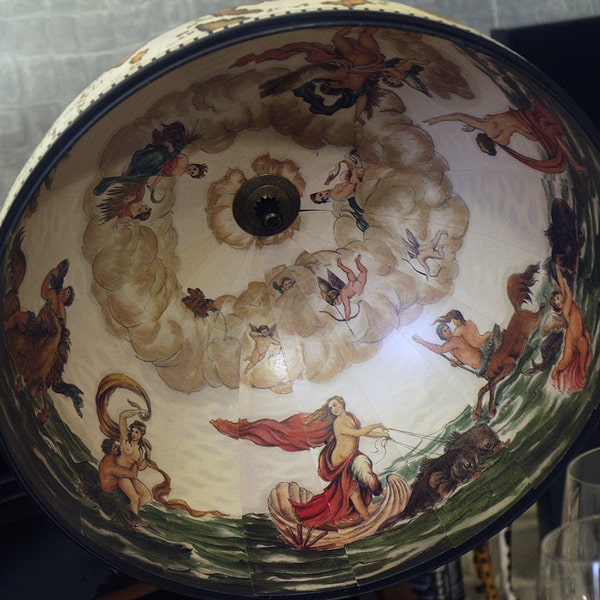 Глобус бар підлоговий 42003W-R Китай-7