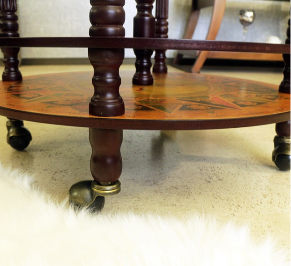 Глобус бар підлоговий 42003W-R Китай-15