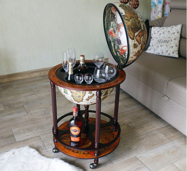 Глобус бар підлоговий 42003W-R Китай-1