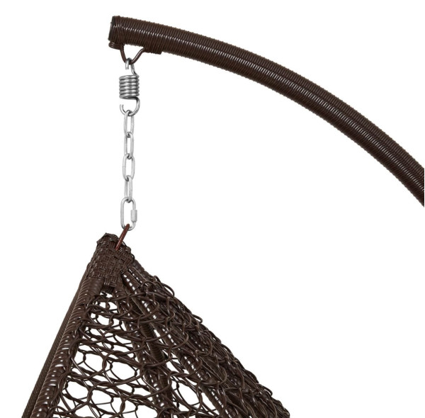 Кресло-кокон Homerest Коричневый/зеленый-5