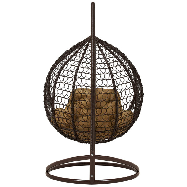 Кресло-кокон Homerest Коричневый/бежевый-2