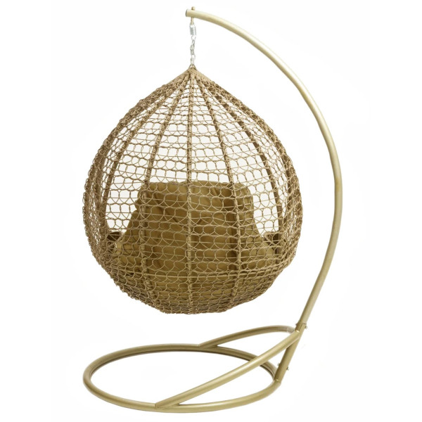 Крісло-кокон Homerest Бежевий/беж-3