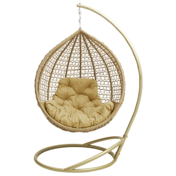 Крісло-кокон Homerest Бежевий/беж-0