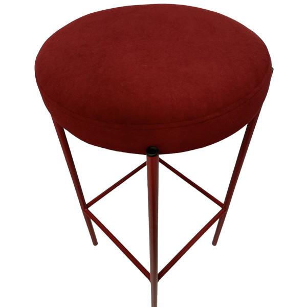 Напівбарний стілець Impulse Plus Moon Бордовий-14