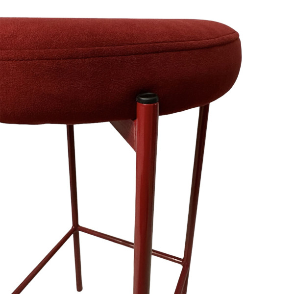 Напівбарний стілець Impulse Plus Moon Бордовий-15