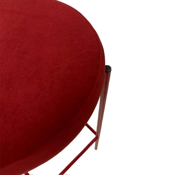 Напівбарний стілець Impulse Plus Moon Бордовий-16