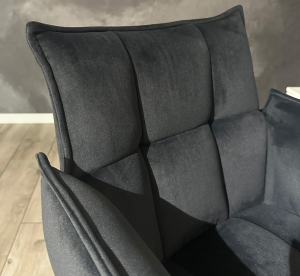 Барний стілець Impulse Plus Daniel Чорний-4