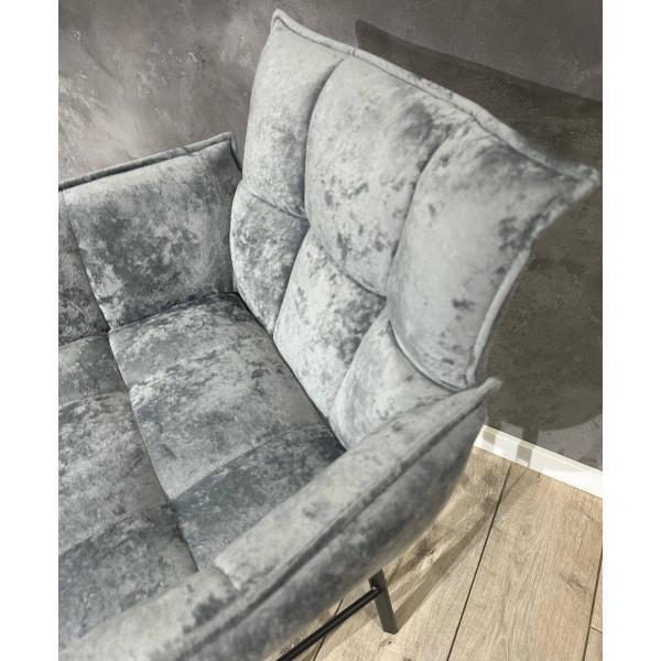 Барний стілець Impulse Plus Daniel Сірий-10