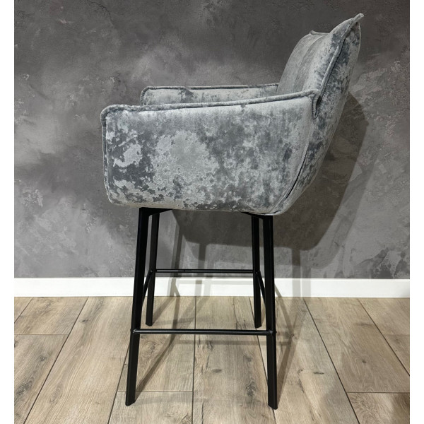 Барний стілець Impulse Plus Daniel Сірий-5