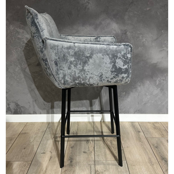 Барний стілець Impulse Plus Daniel Сірий-4