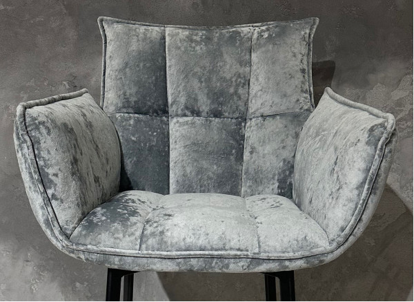 Барний стілець Impulse Plus Daniel Сірий-9